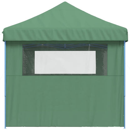 Tendone per Feste Pieghevole Pop-Up con 3 Pareti Verde | homemem39