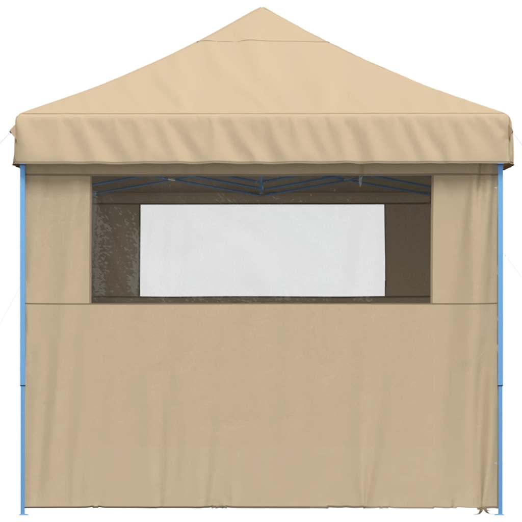 Tendone per Feste Pieghevole Pop-Up con 4 Pareti Beige | homemem39