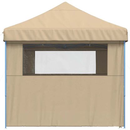 Tendone per Feste Pieghevole Pop-Up con 4 Pareti Beige | homemem39