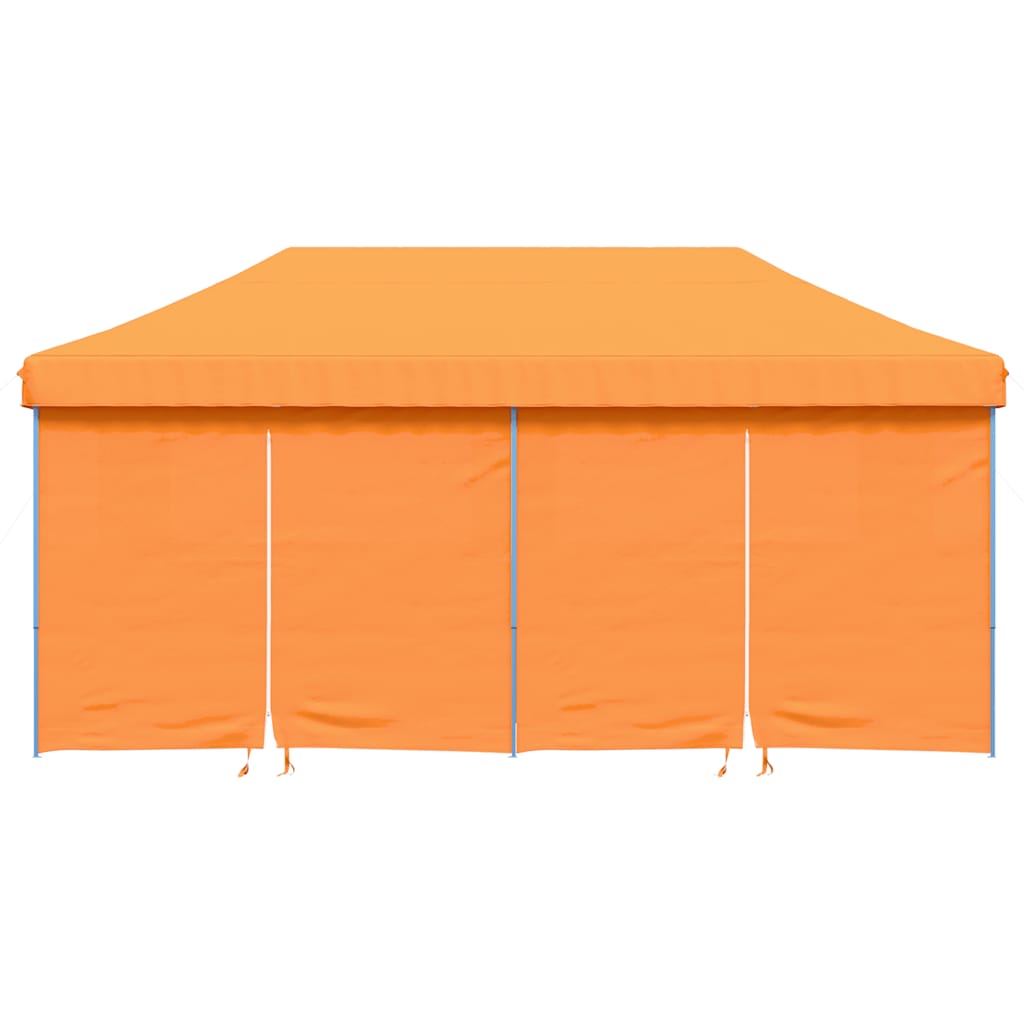 Tendone per Feste Pieghevole Pop-Up con 4 Pareti Arancione | homemem39