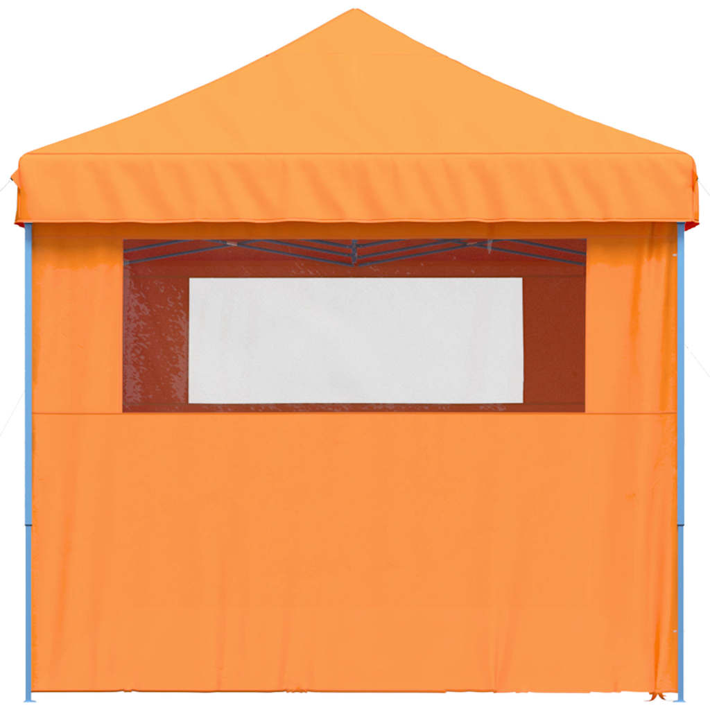 Tendone per Feste Pieghevole Pop-Up con 4 Pareti Arancione | homemem39