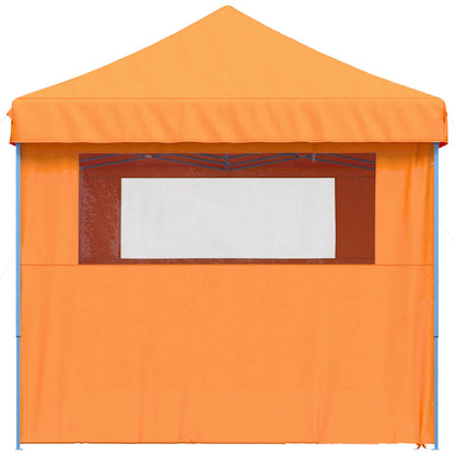 Tendone per Feste Pieghevole Pop-Up con 4 Pareti Arancione | homemem39