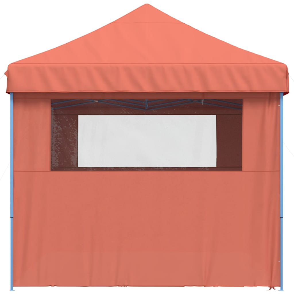 Tendone per Feste Pieghevole Pop-Up con 4 Pareti Terracotta | homemem39