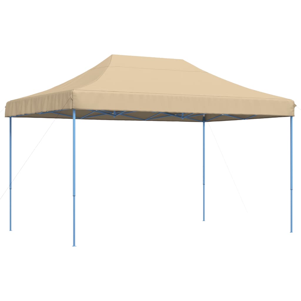 Tenda da Festa Pieghevole Pop-Up Beige 440x292x315 cm - homemem39