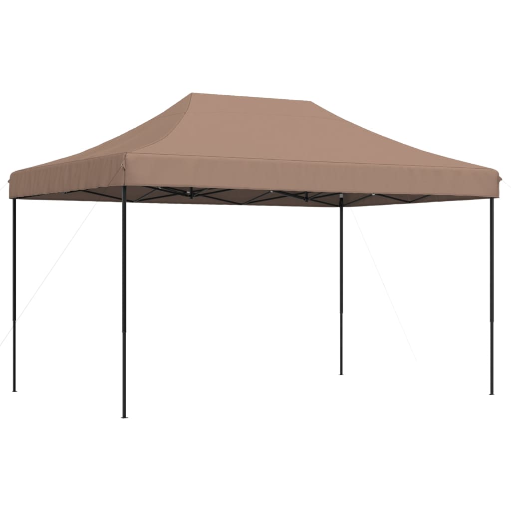 Tenda da Festa Pieghevole Pop-Up Marrone 440x292x315 cm | homemem39