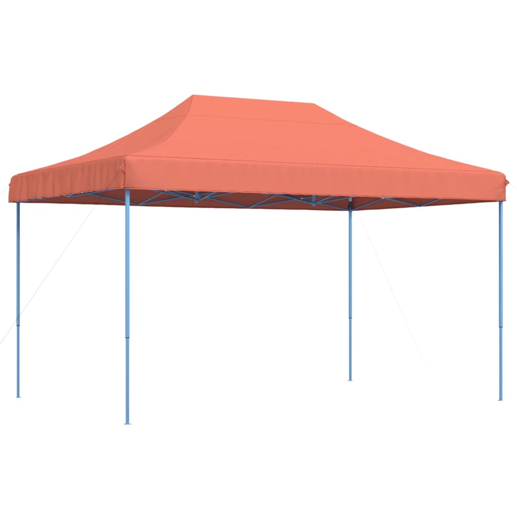 Tenda da Festa Pieghevole Pop-Up Terracotta 440x292x315 cm - homemem39