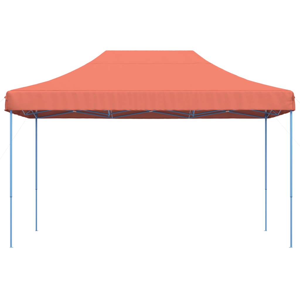 Tenda da Festa Pieghevole Pop-Up Terracotta 440x292x315 cm - homemem39
