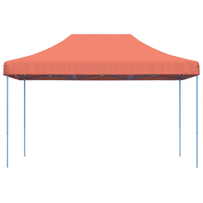 Tenda da Festa Pieghevole Pop-Up Terracotta 440x292x315 cm - homemem39