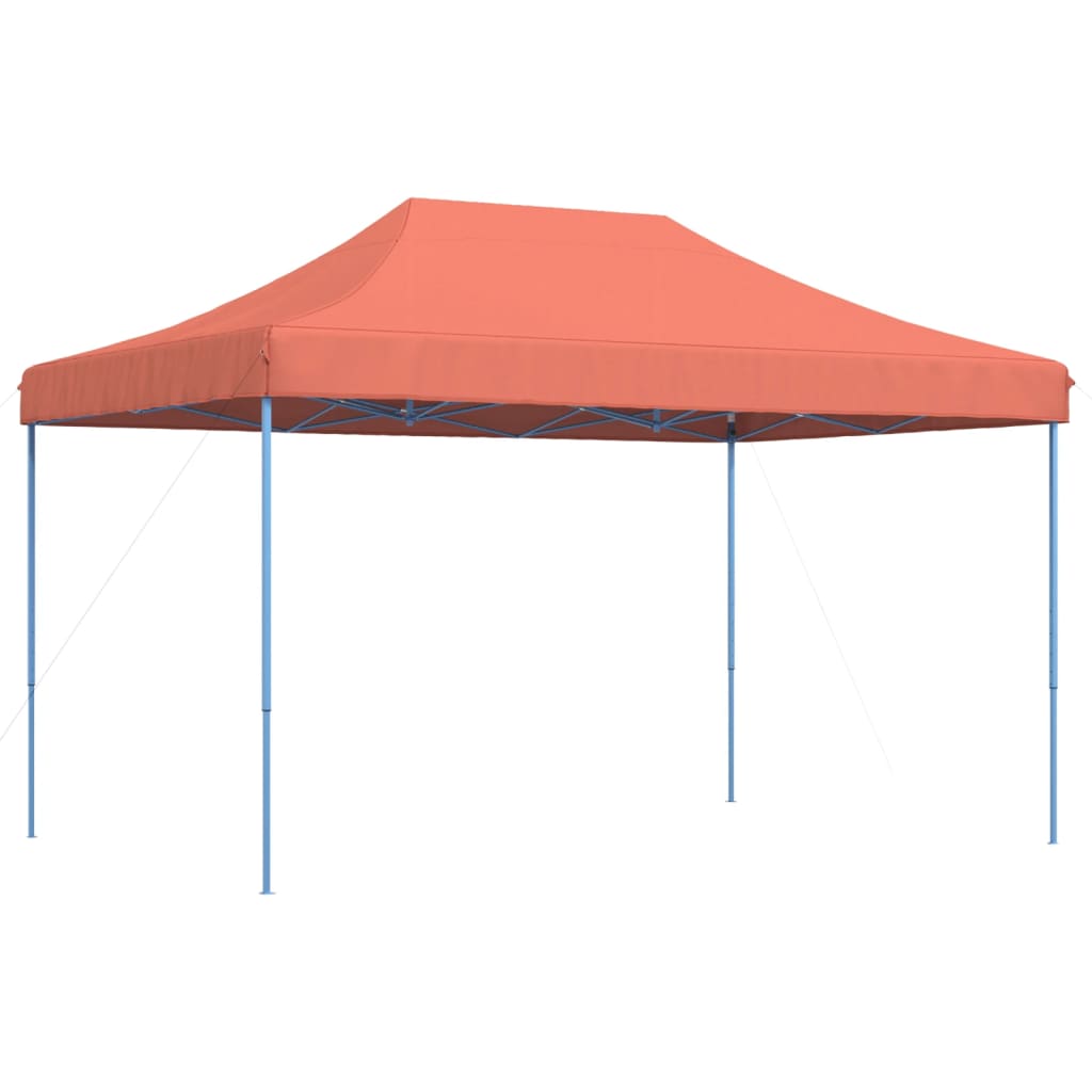 Tenda da Festa Pieghevole Pop-Up Terracotta 440x292x315 cm - homemem39