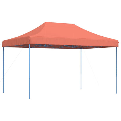 Tenda da Festa Pieghevole Pop-Up Terracotta 440x292x315 cm - homemem39