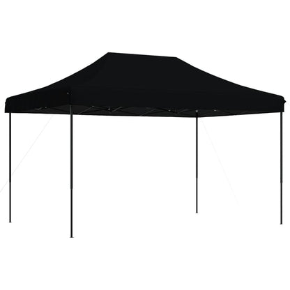 Tenda da Festa Pieghevole Pop-Up Nero 292x292x315 cm - homemem39