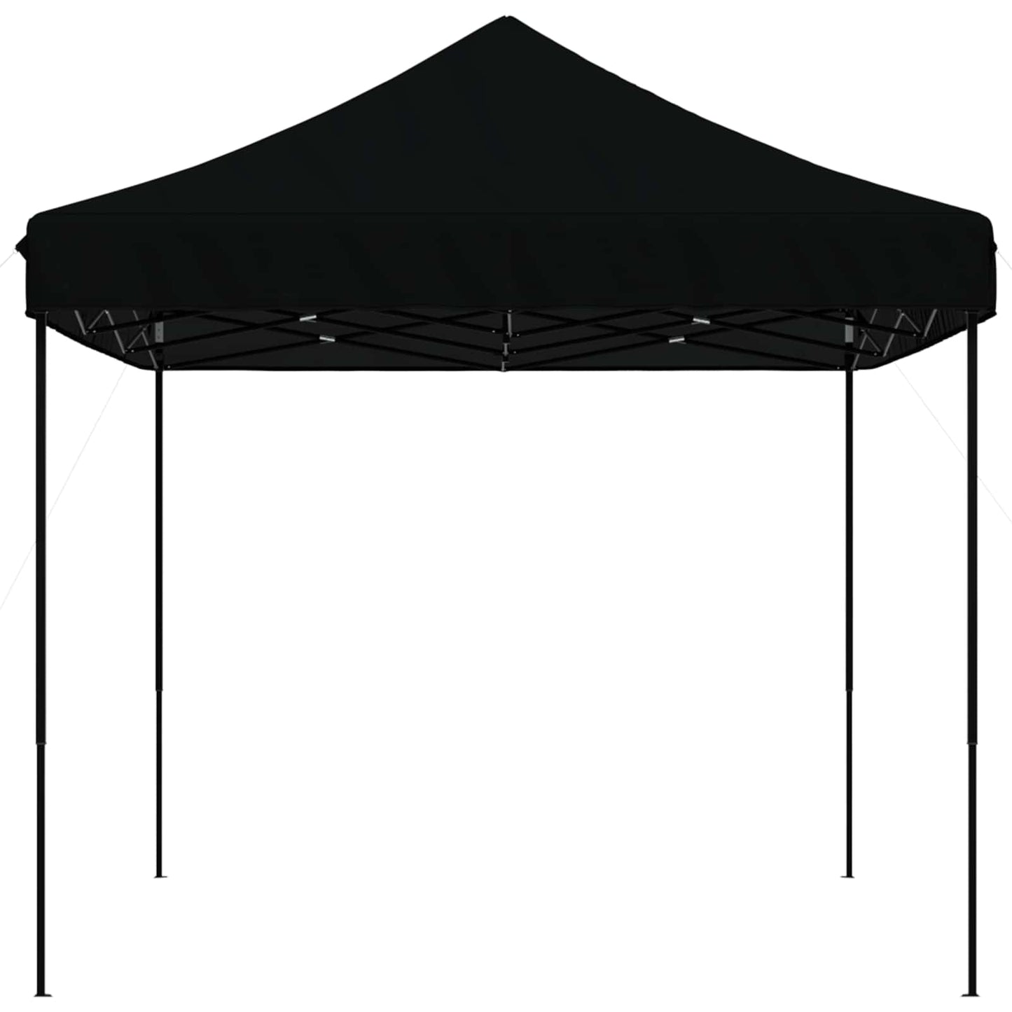 Tenda da Festa Pieghevole Pop-Up Nero 292x292x315 cm | homemem39