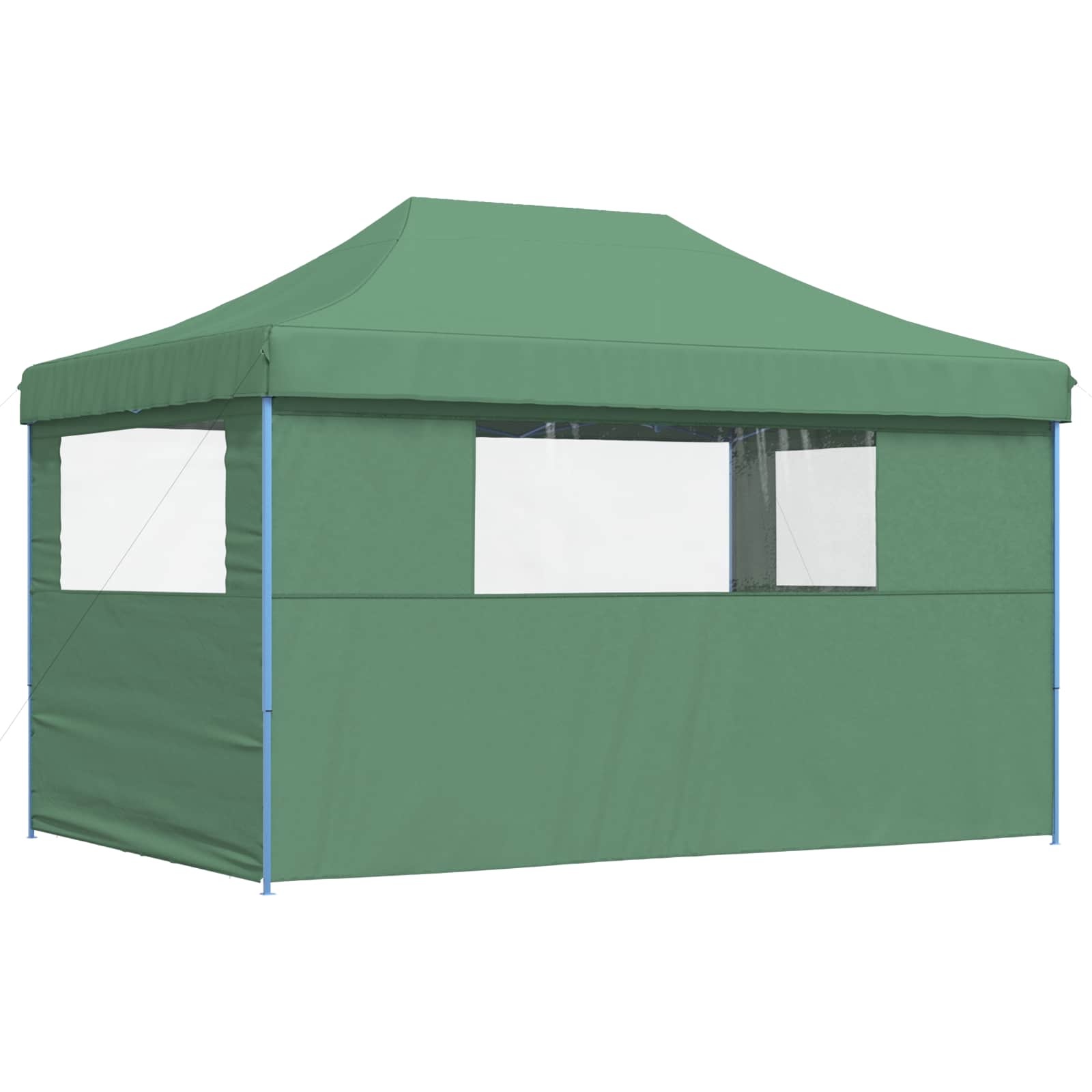 Tendone per Feste Pieghevole Pop-Up con 3 Pareti Verde | homemem39