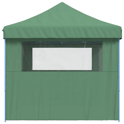 Tendone per Feste Pieghevole Pop-Up con 3 Pareti Verde | homemem39