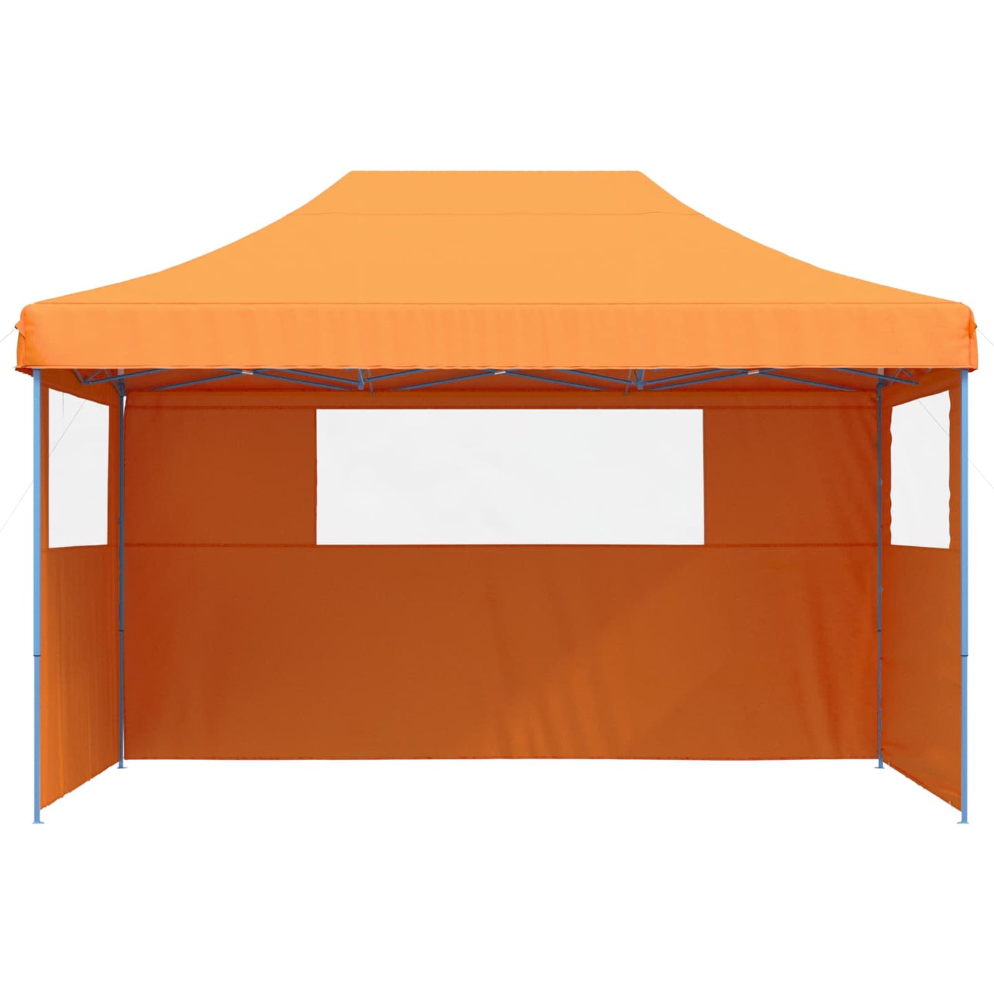 Tendone per Feste Pieghevole Pop-Up con 3 Pareti Arancione | homemem39
