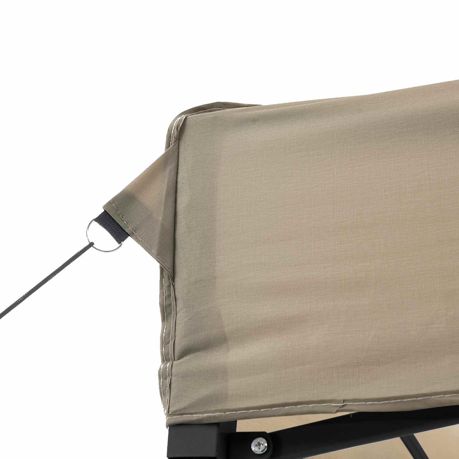 Tendone per Feste Pieghevole Pop-Up con 3 Pareti Tortora | homemem39