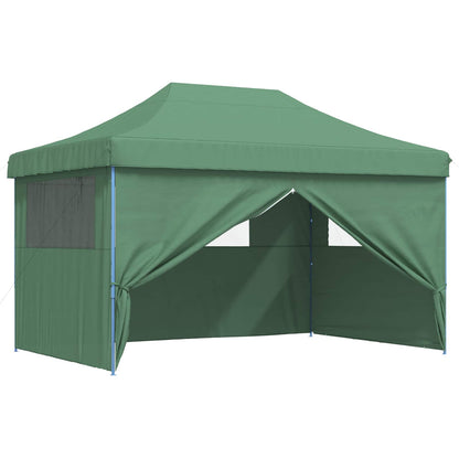 Tendone per Feste Pieghevole Pop-Up con 4 Pareti Verde | homemem39