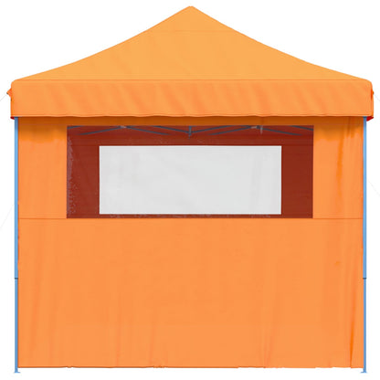 Tendone per Feste Pieghevole Pop-Up con 4 Pareti Arancione | homemem39
