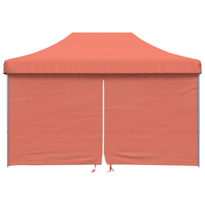 Tendone per Feste Pieghevole Pop-Up con 4 Pareti Terracotta | homemem39