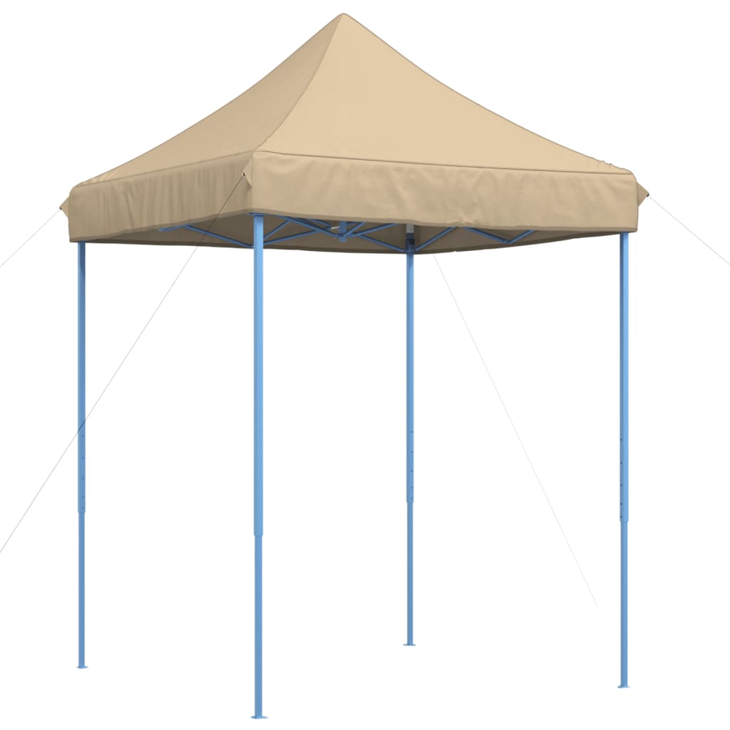Tenda da Festa Pieghevole Pop-Up Beige 200x200x306 cm - homemem39