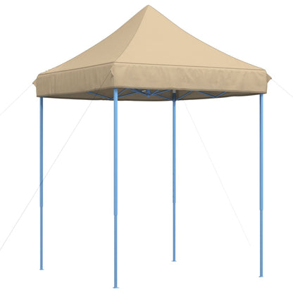 Tenda da Festa Pieghevole Pop-Up Beige 200x200x306 cm - homemem39