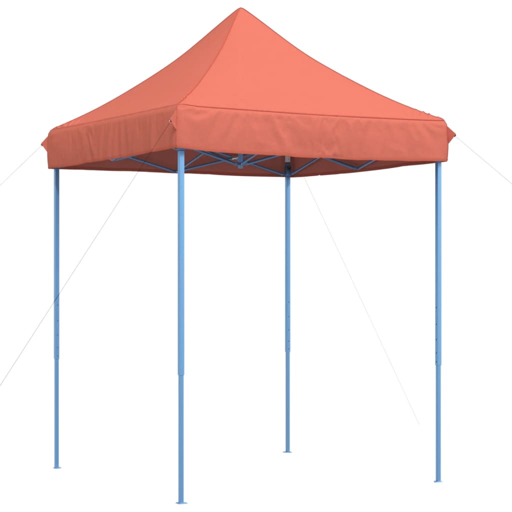 Tenda da Festa Pieghevole Pop-Up Terracotta 200x200x306 cm - homemem39