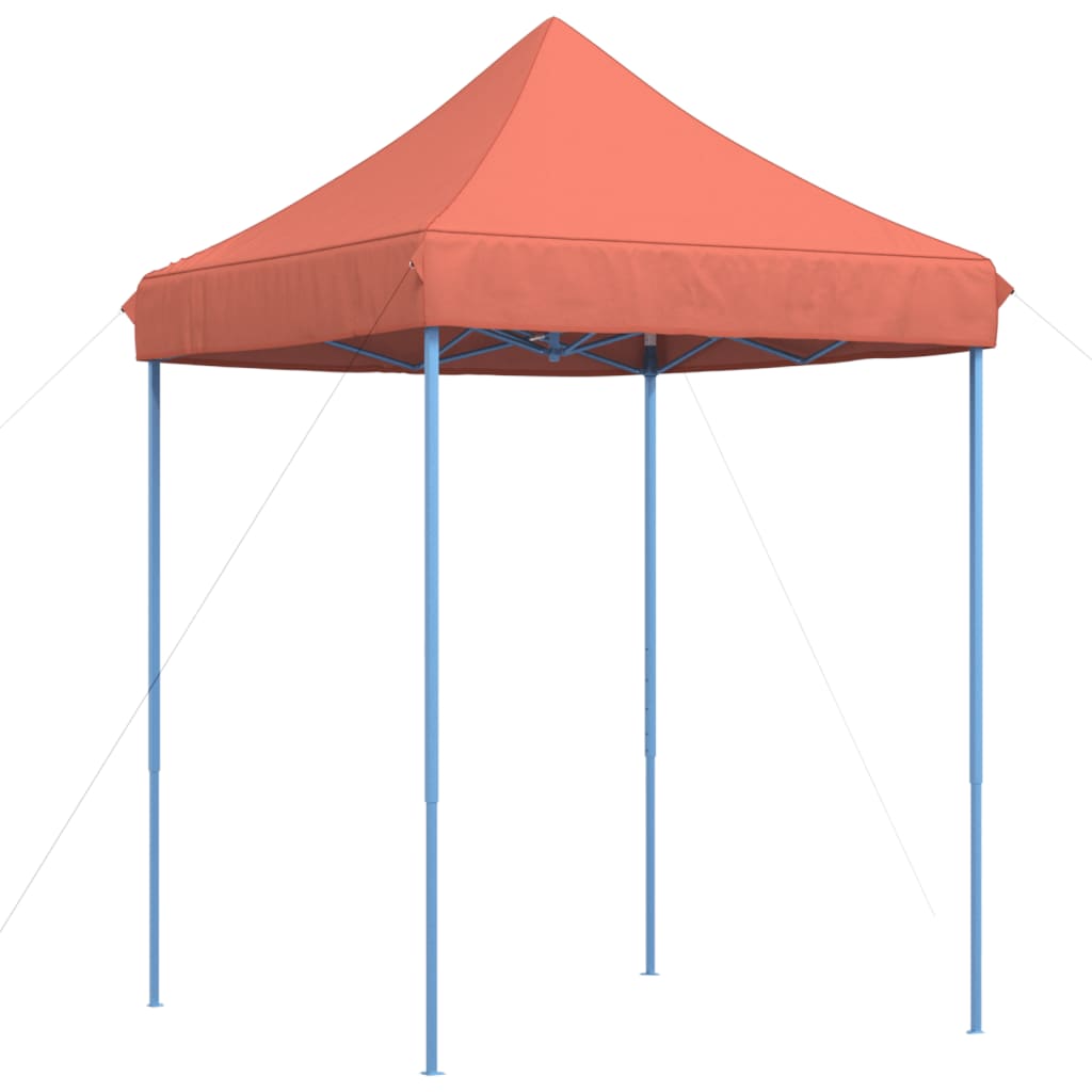 Tenda da Festa Pieghevole Pop-Up Terracotta 200x200x306 cm - homemem39