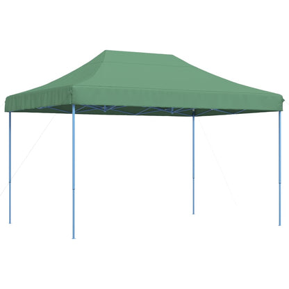 Tenda da Festa Pieghevole Pop-Up Verde 410x279x315 cm - homemem39