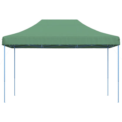 Tenda da Festa Pieghevole Pop-Up Verde 410x279x315 cm - homemem39