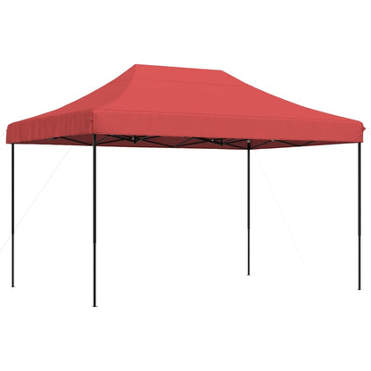 Tenda da Festa Pieghevole Pop-Up Bordò 410x279x315 cm | homemem39