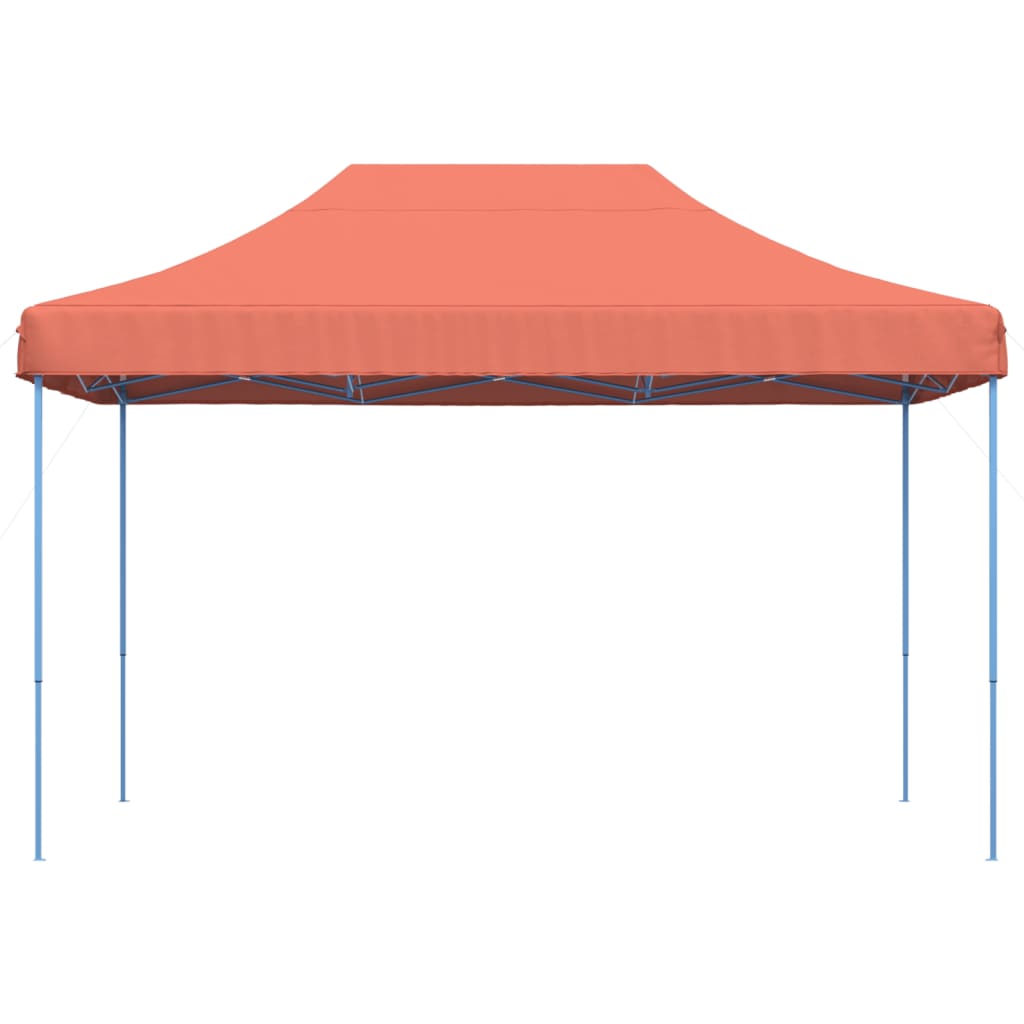 Tenda da Festa Pieghevole Pop-Up Terracotta 410x279x315 cm - homemem39