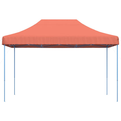 Tenda da Festa Pieghevole Pop-Up Terracotta 410x279x315 cm - homemem39