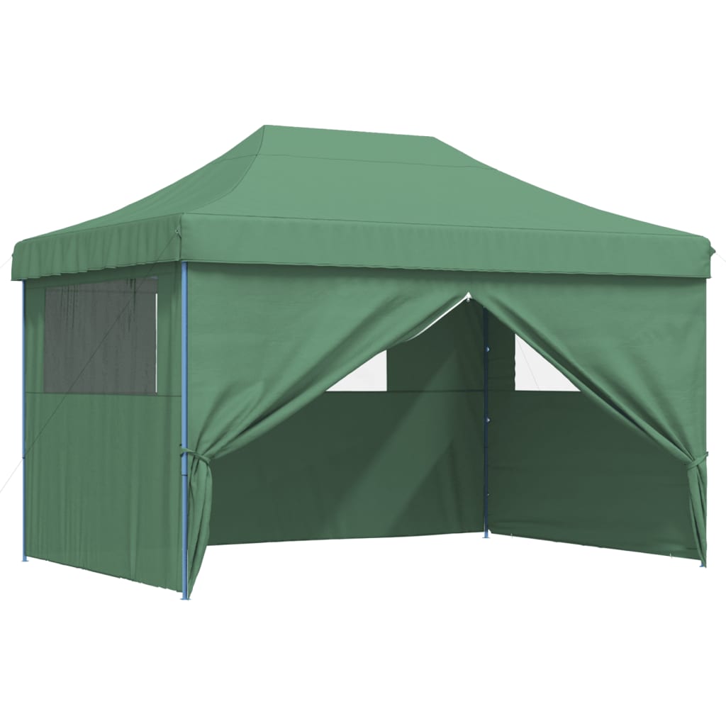 Tendone per Feste Pieghevole Pop-Up con 4 Pareti Verde | homemem39