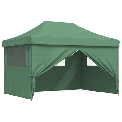 Tendone per Feste Pieghevole Pop-Up con 4 Pareti Verde | homemem39