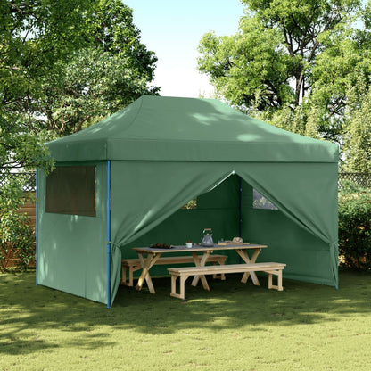 Tendone per Feste Pieghevole Pop-Up con 4 Pareti Verde | homemem39