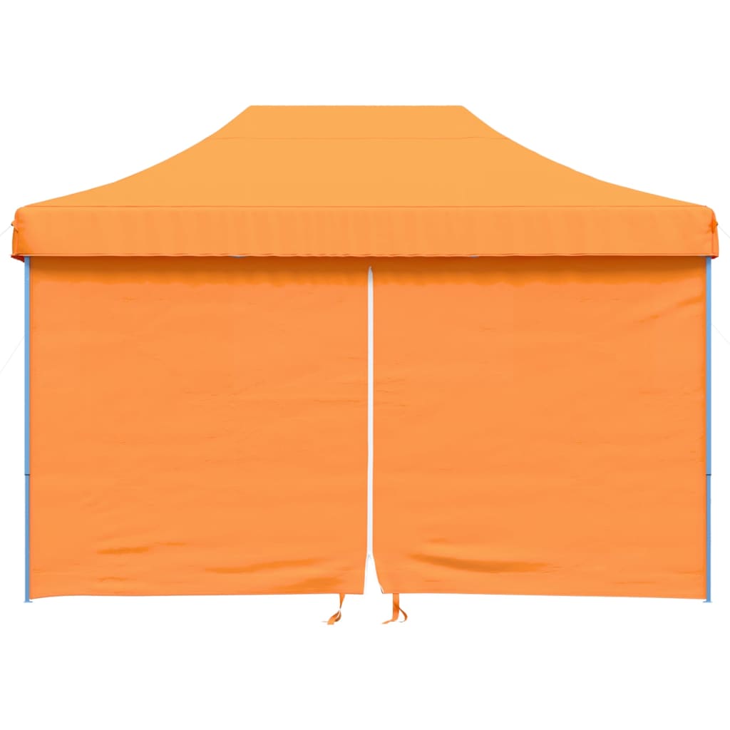 Tendone per Feste Pieghevole Pop-Up con 4 Pareti Arancione | homemem39
