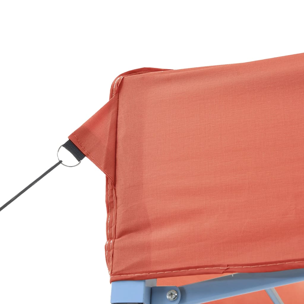 Tendone per Feste Pieghevole Pop-Up con 4 Pareti Terracotta | homemem39