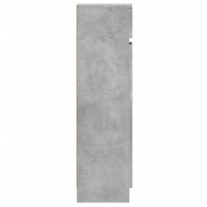 Scarpiera Grigio Cemento 100,5x28x100 cm in Legno Multistrato - homemem39