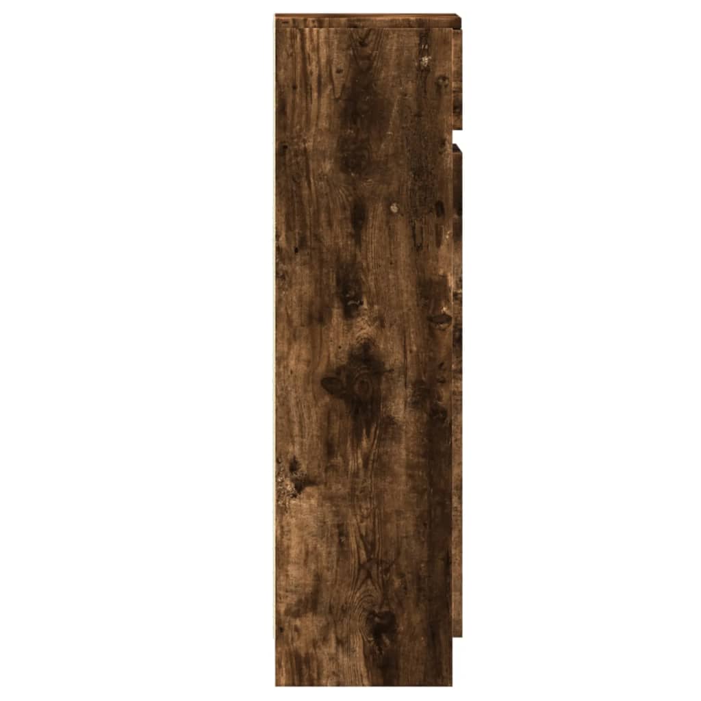 Scarpiera Rovere Fumo 100,5x28x100 cm in Legno Multistrato - homemem39
