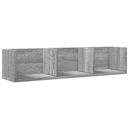 Mobili Parete 2 pz Grigio Sonoma 75x18x16,5 cm in Multistrato | homemem39