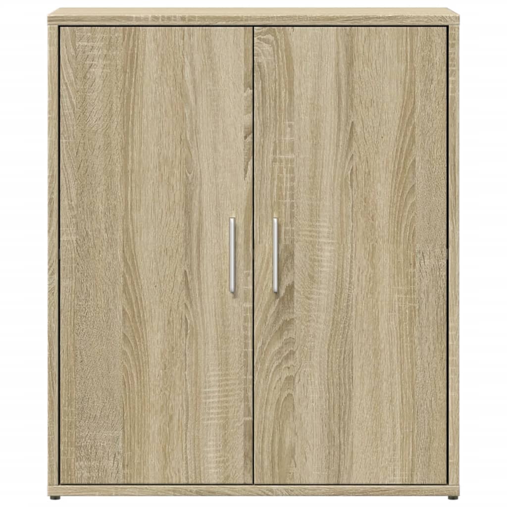 Credenza Rovere Sonoma 60x31x70 cm in Legno Multistrato