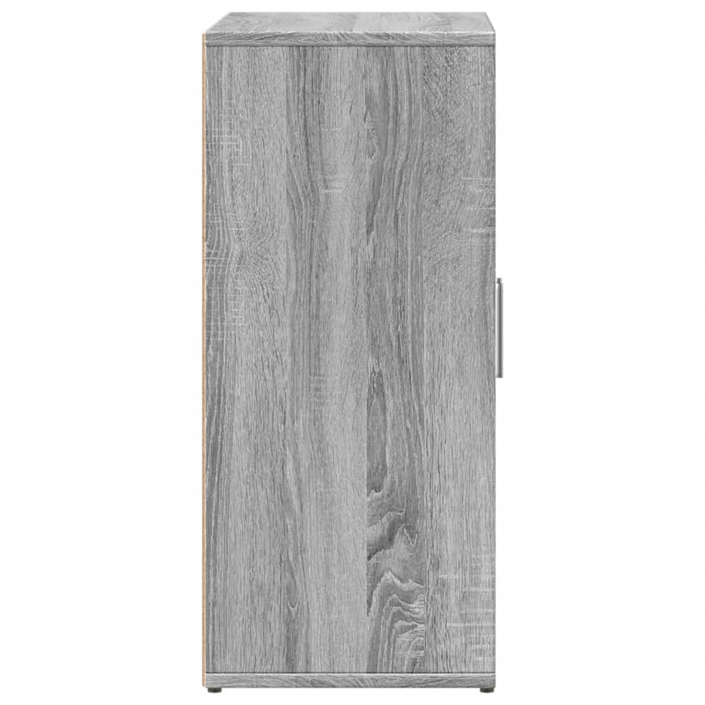 Credenza Grigio Sonoma 60x31x70cm in Legno Multistrato - homemem39