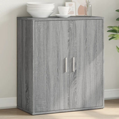 Credenza Grigio Sonoma 60x31x70cm in Legno Multistrato - homemem39