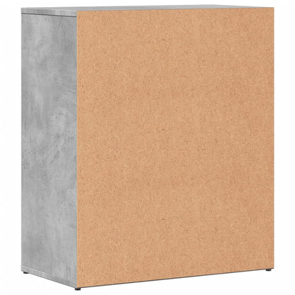 Credenza Grigio Cemento 60x31x70 cm in Legno Multistrato | homemem39