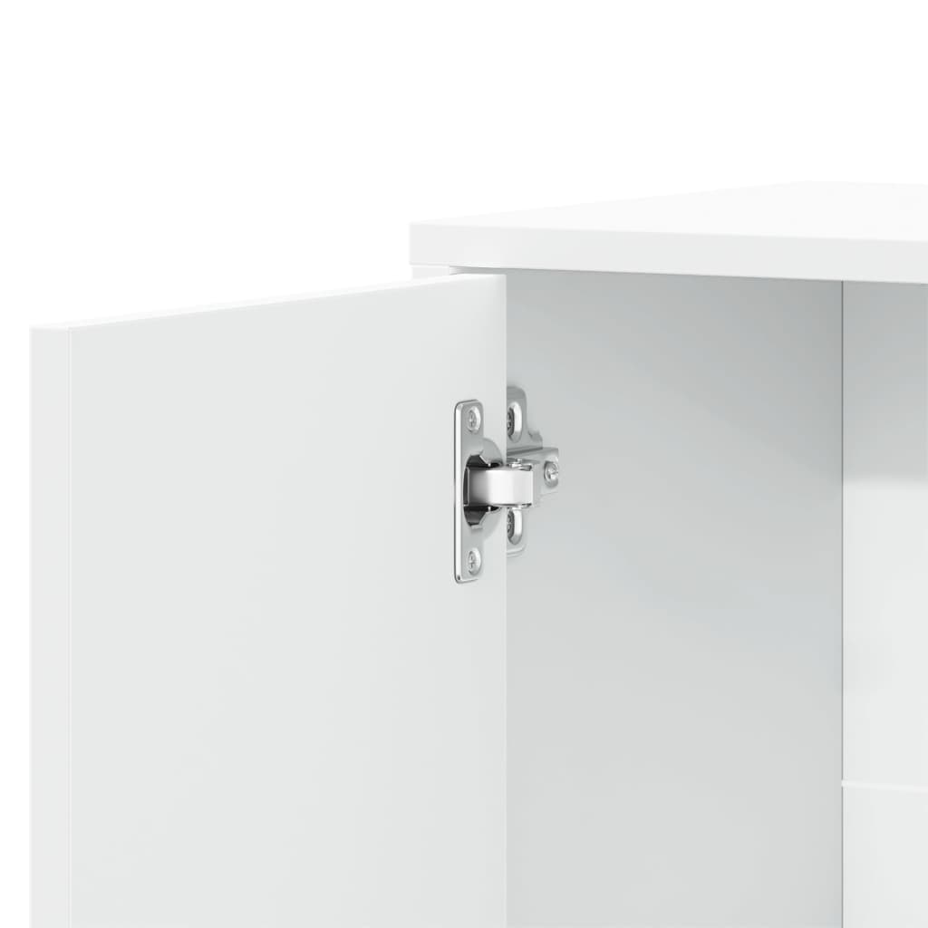 Credenza Bianco 60x31x70 cm in Legno Multistrato - homemem39