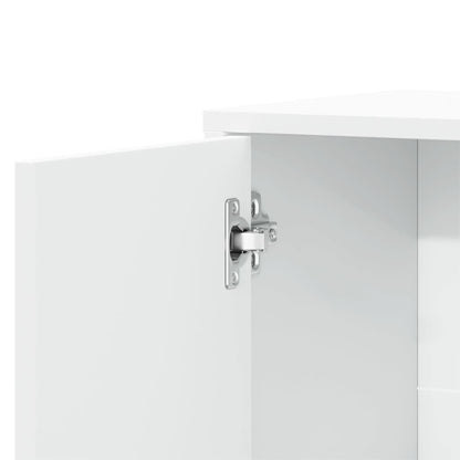 Credenza Bianco 60x31x70 cm in Legno Multistrato - homemem39