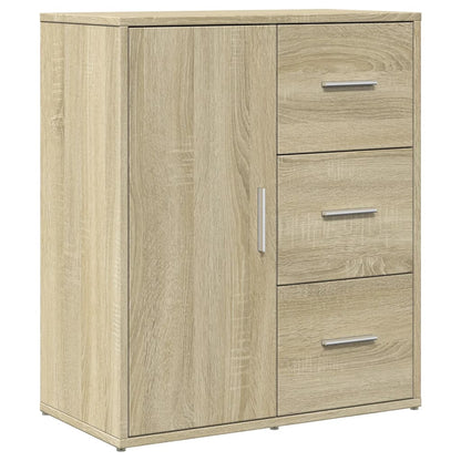 Credenza Rovere Sonoma 60x31x70 cm in Legno Multistrato - homemem39