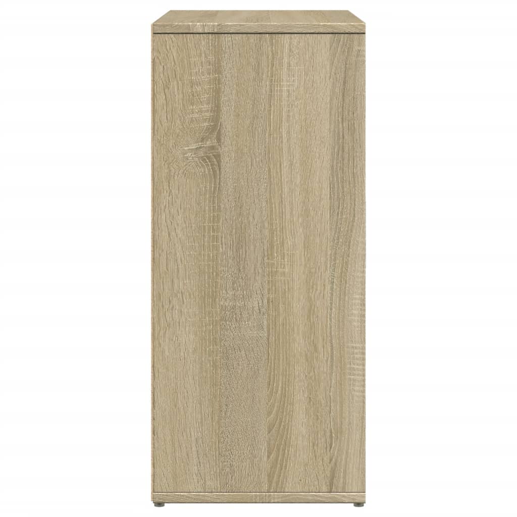 Credenza Rovere Sonoma 60x31x70 cm in Legno Multistrato - homemem39