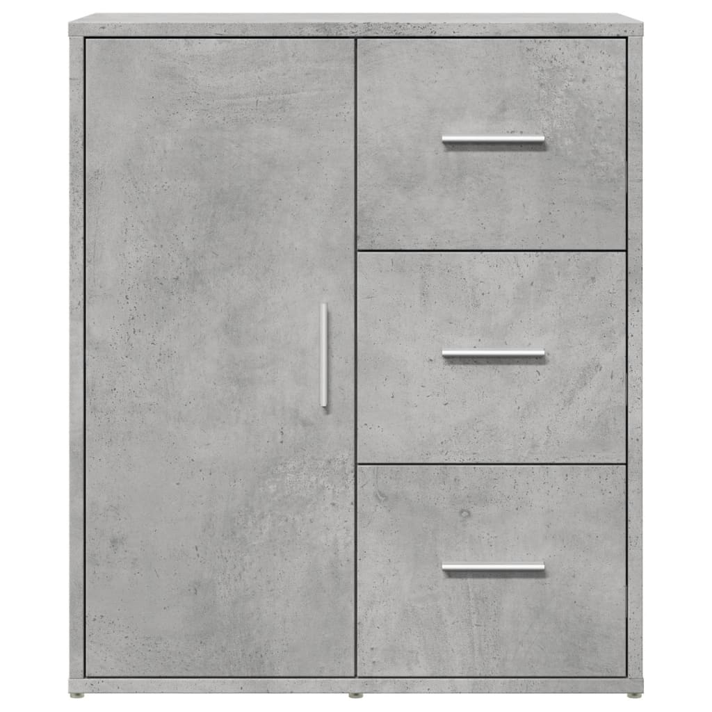 Credenza Grigio Cemento 60x31x70 cm in Legno Multistrato - homemem39