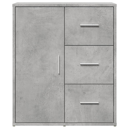 Credenza Grigio Cemento 60x31x70 cm in Legno Multistrato - homemem39